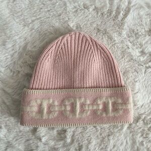 NWT! 🩷 Hermes Heaven Beanie Hat Cashmere Rose Poudre Small S size